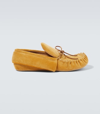 Mocassini in velluto a coste | JW Anderson