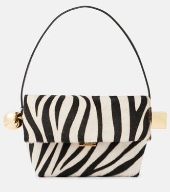 Borsa a spalla Rond Carré in cavallino | Jacquemus