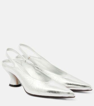 Escarpins 65 en cuir métallisé | Dries Van Noten