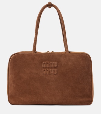 Beau suede shoulder bag | Miu Miu