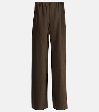 Pantaloni regular in raso fluido | Vince