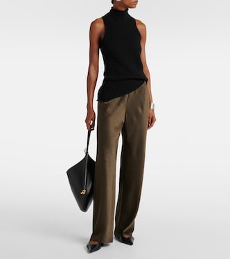 Pantaloni regular in raso fluido | Vince