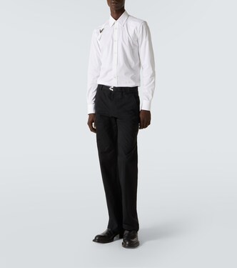 Camicia Arrow in popeline di cotone | McQueen