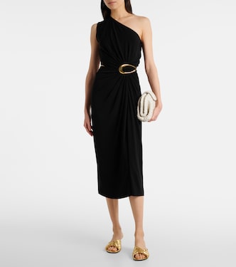 Robe midi en crêpe | Bottega Veneta