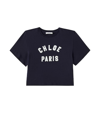 T-Shirt aus Baumwolle | Chloé Kids