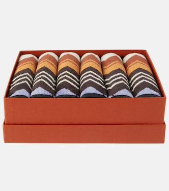 Giacomo set of 6 face towels | Missoni