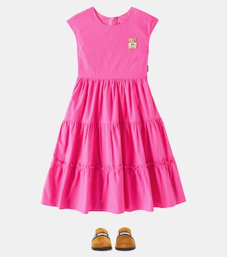 Kleid aus Baumwolle | Moschino Kids