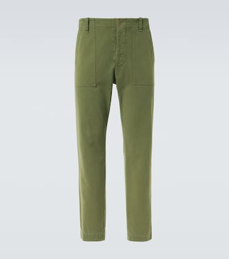 Valerio cotton straight pants | The Row