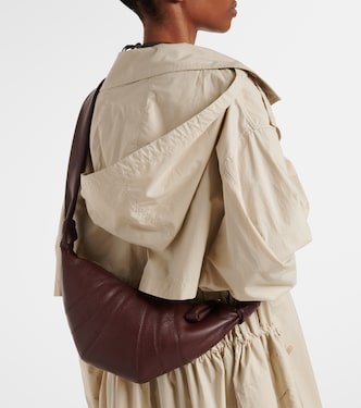 Croissant Small leather shoulder bag | Lemaire
