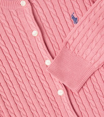 Cardigan in cotone a trecce | Polo Ralph Lauren Kids