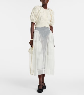 Tulle midi skirt | Simone Rocha