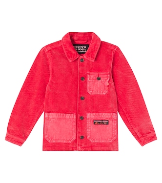 Hemdjacke aus Baumwoll-Cord | Scotch & Soda Kids