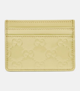 GG Emblem leather card holder | Gucci