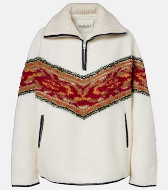 Pullover Marner in pile con zip | Marant Etoile