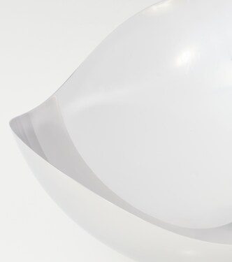 Bloom Large stainless steel bowl by by Helle Damkjær | Georg Jensen