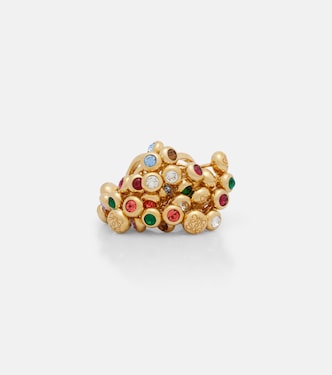 Ring Push Pin mit Kristallen | Loewe
