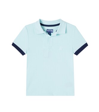 Cotton piqué polo shirt | Vilebrequin Kids