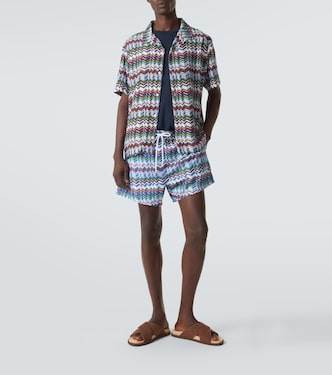Zigzag bowling shirt | Missoni