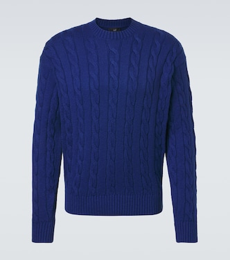 Cable-knit cotton sweater | Dunhill