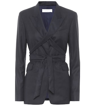 Blazer Nutter in lana e seta | Gabriela Hearst