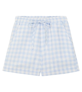 Shorts Picnic in lino a quadri | Paade Mode