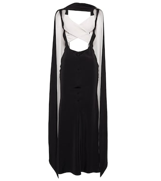 Robe longue en crêpe | Rodarte