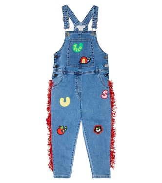 Peto en denim bordado | Stella McCartney Kids