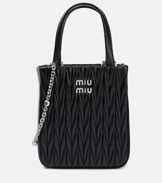 Borsa in pelle matelassé | Miu Miu