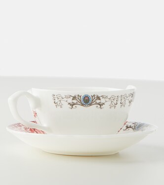 Hybrid Zora teacup and saucer set | Seletti