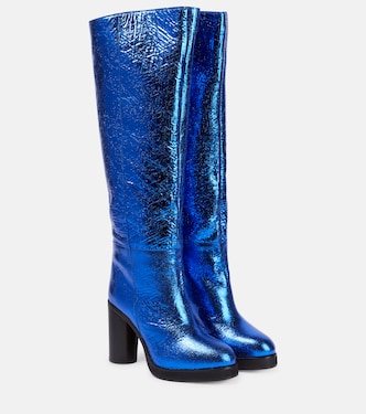Botas altas Lylene de piel metalizada | Isabel Marant