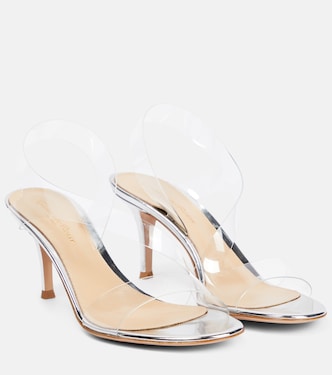Sandali Metropolis in plexiglass | Gianvito Rossi