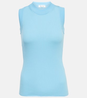 Nido ribbed-knit cotton tank top | Sportmax