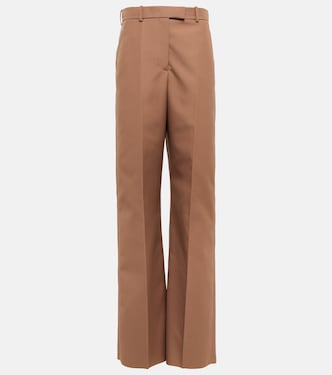 Pantaloni a gamba larga e vita alta | Valentino