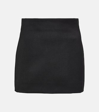 Minifalda de lana | Wardrobe.NYC