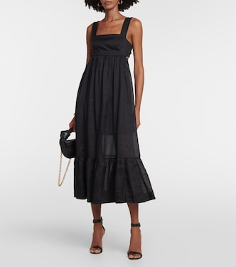 Abito midi in ramia | Zimmermann