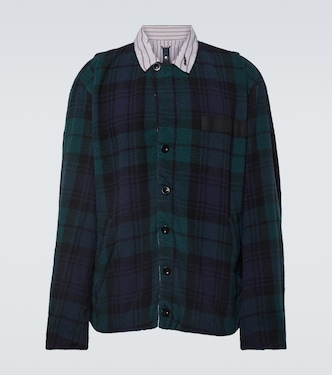 Wendbare Jacke aus Wolle | Sacai