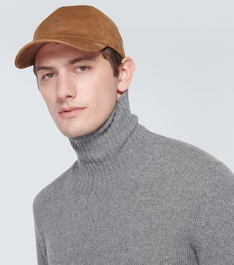 Suede baseball cap | Loro Piana