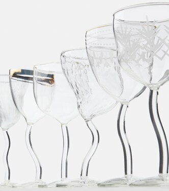 x Diesel Living Classics on Acid NYE wine glass | Seletti