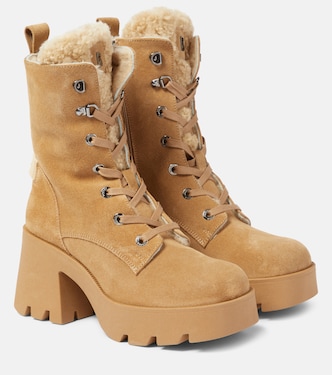 Schnürstiefel Seoul 1B aus Veloursleder | Bogner