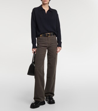 Mid-Rise Straight Jeans Harper aus Cord | Agolde
