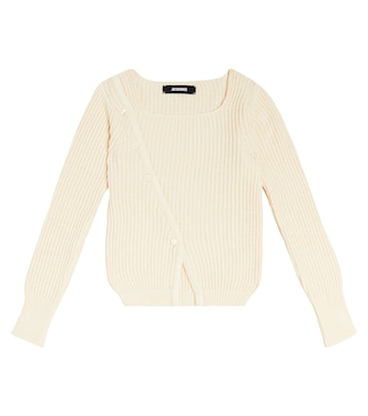 Cárdigan La Maille Pau de lino y algodón | Jacquemus Enfant