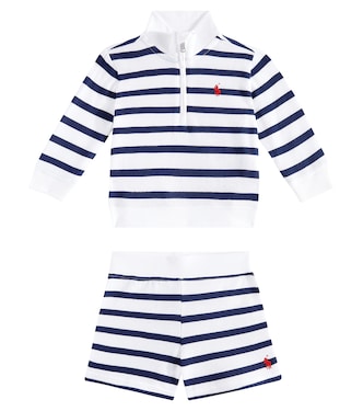 Baby - Pullover e shorts in cotone | Polo Ralph Lauren Kids
