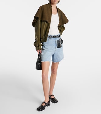 Shorts di jeans Stella a vita alta | Agolde