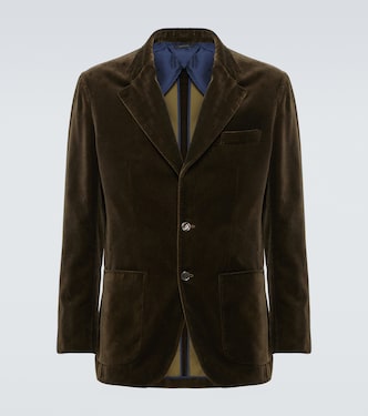 Blazer aus Samt | Brioni