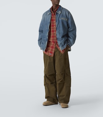 Chaqueta de denim con borrego sintético | ERL