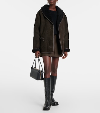 Tatoosh shearling-lined suede jacket | Blazé Milano