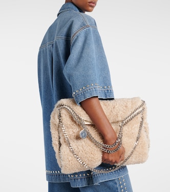 Tote Falabella Large de borrego sintético | Stella McCartney