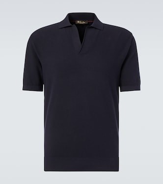 Polohemd Walkery aus Baumwolle und Seide | Loro Piana