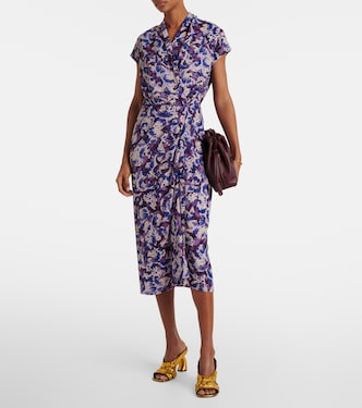 Robe midi imprimée | Dries Van Noten