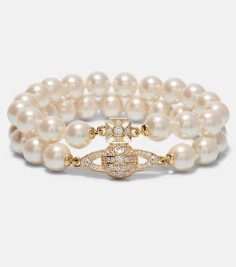 Graziella embellished faux pearl bracelet | Vivienne Westwood